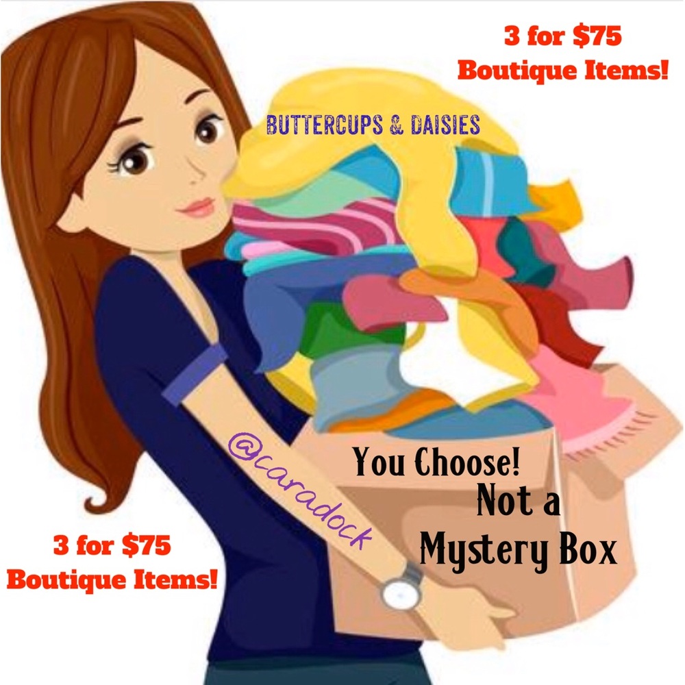 Resellers or Not 3 Boutique Item Not a Mystery Box